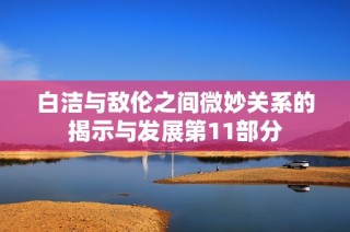 白洁与敌伦之间微妙关系的揭示与发展第11部分