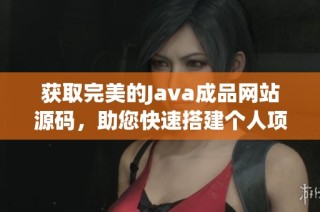 获取完美的Java成品网站源码，助您快速搭建个人项目