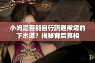 小妈是否能自行疏通被堵的下水道？揭秘背后真相