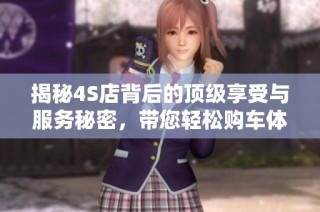 揭秘4S店背后的顶级享受与服务秘密，带您轻松购车体验
