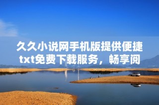 久久小说网手机版提供便捷txt免费下载服务，畅享阅读乐趣