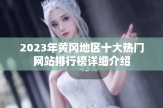 2023年黄冈地区十大热门网站排行榜详细介绍
