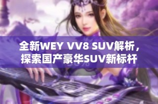 全新WEY VV8 SUV解析，探索国产豪华SUV新标杆