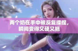 两个奶在手中被反复揉捏，瞬间变得又硬又翘