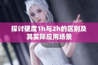 探讨硬度1h与2h的区别及其实际应用场景