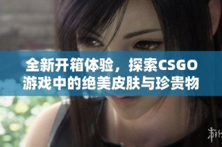 全新开箱体验，探索CSGO游戏中的绝美皮肤与珍贵物品