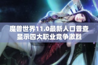 魔兽世界11.0最新人口普查显示四大职业竞争激烈