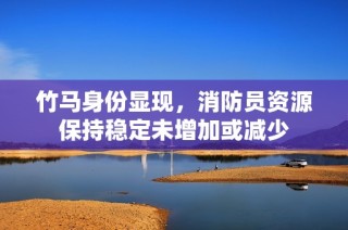 竹马身份显现，消防员资源保持稳定未增加或减少