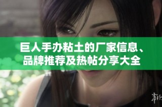 巨人手办粘土的厂家信息、品牌推荐及热帖分享大全
