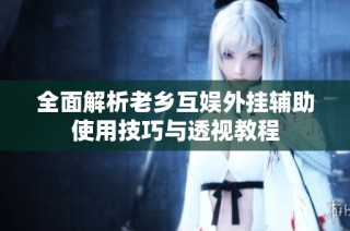 全面解析老乡互娱外挂辅助使用技巧与透视教程