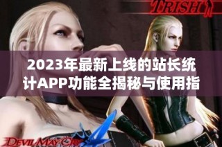 2023年最新上线的站长统计APP功能全揭秘与使用指南
