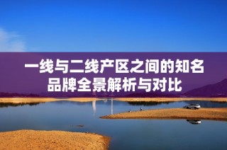 一线与二线产区之间的知名品牌全景解析与对比