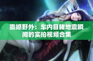 震撼野外：车内目睹地震瞬间的实拍视频合集