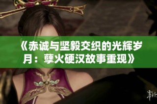 《赤诚与坚毅交织的光辉岁月：孽火硬汉故事重现》