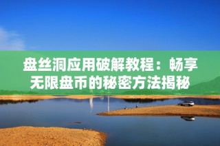 盘丝洞应用破解教程：畅享无限盘币的秘密方法揭秘