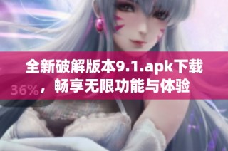 全新破解版本9.1.apk下载，畅享无限功能与体验