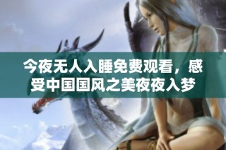 今夜无人入睡免费观看，感受中国国风之美夜夜入梦