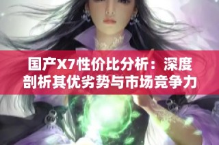 国产X7性价比分析：深度剖析其优劣势与市场竞争力
