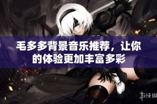 毛多多背景音乐推荐，让你的体验更加丰富多彩