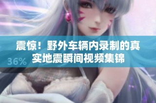震惊！野外车辆内录制的真实地震瞬间视频集锦