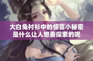 大白兔衬衫中的惊喜小秘密是什么让人想要探索的呢