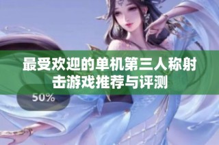 最受欢迎的单机第三人称射击游戏推荐与评测