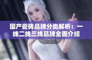 国产瓷砖品牌分类解析：一线二线三线品牌全面介绍