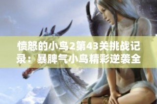 愤怒的小鸟2第43关挑战记录：暴脾气小鸟精彩逆袭全攻略