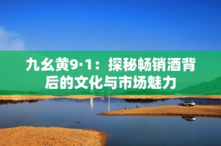 九幺黄9·1：探秘畅销酒背后的文化与市场魅力
