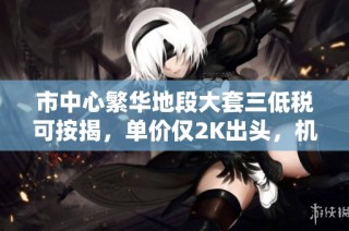 市中心繁华地段大套三低税可按揭，单价仅2K出头，机会难得