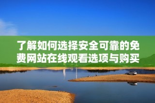 了解如何选择安全可靠的免费网站在线观看选项与购买渠道