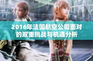 2016年法国航空公司面对的双重挑战与机遇分析