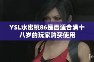 YSL水蜜桃86是否适合满十八岁的玩家购买使用
