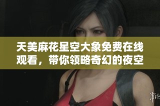天美麻花星空大象免费在线观看，带你领略奇幻的夜空之旅