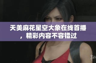 天美麻花星空大象在线首播，精彩内容不容错过