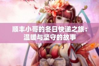 顺丰小哥的冬日快递之旅：温暖与坚守的故事