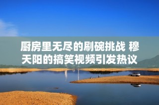 厨房里无尽的刷碗挑战 穆天阳的搞笑视频引发热议
