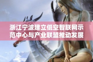 浙江宁波建立低空智联网示范中心与产业联盟推动发展