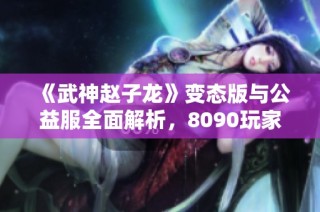 《武神赵子龙》变态版与公益服全面解析，8090玩家不可错过的精彩内容