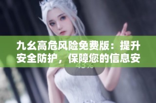 九幺高危风险免费版：提升安全防护，保障您的信息安全