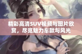 精彩高清SUV视频与图片欣赏，尽览魅力车款与风光