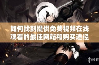 如何找到提供免费视频在线观看的最佳网站和购买途径指南