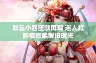 双丘小巷笙歌再现 迷人红肿夜景唤醒旧时光
