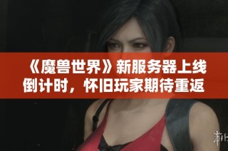 《魔兽世界》新服务器上线倒计时，怀旧玩家期待重返战场