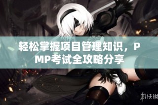 轻松掌握项目管理知识，PMP考试全攻略分享