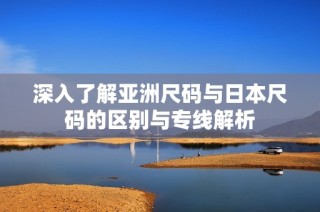 深入了解亚洲尺码与日本尺码的区别与专线解析