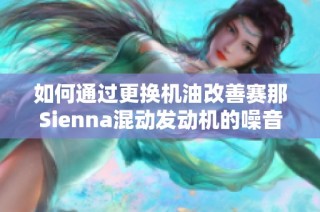 如何通过更换机油改善赛那Sienna混动发动机的噪音问题
