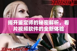 揭开鉴定师的秘密解析，看片视频软件的全新体验