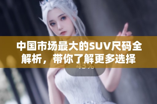 中国市场最大的SUV尺码全解析，带你了解更多选择