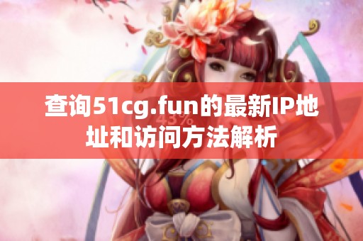 查询51cg.fun的最新IP地址和访问方法解析
